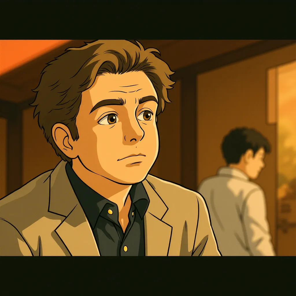 Albert Brooks in Drive (2011) - Anime style