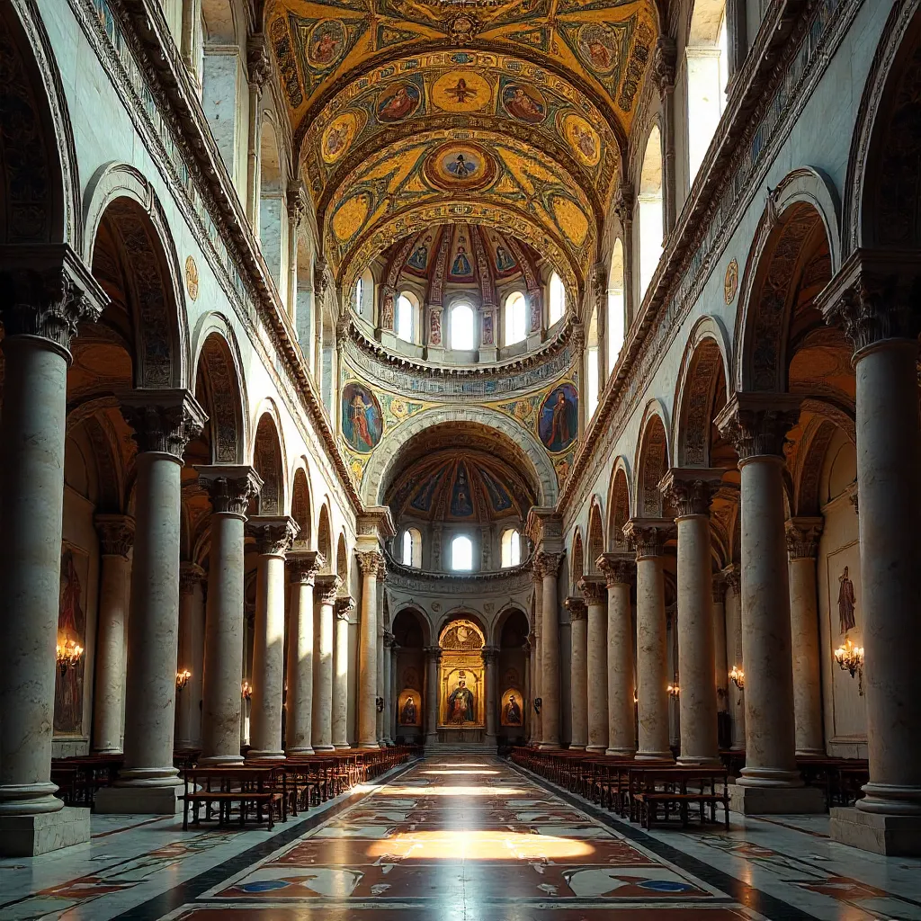 Byzantine Mosaics and Dome of San Vitale, Ravenna
