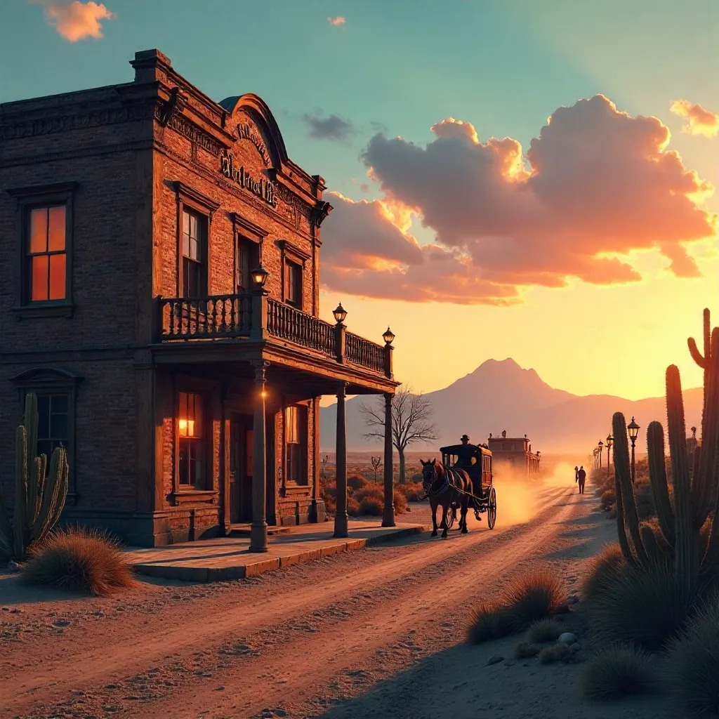 Bird Cage Theatre Exterior in Tombstone: Wild West Charm