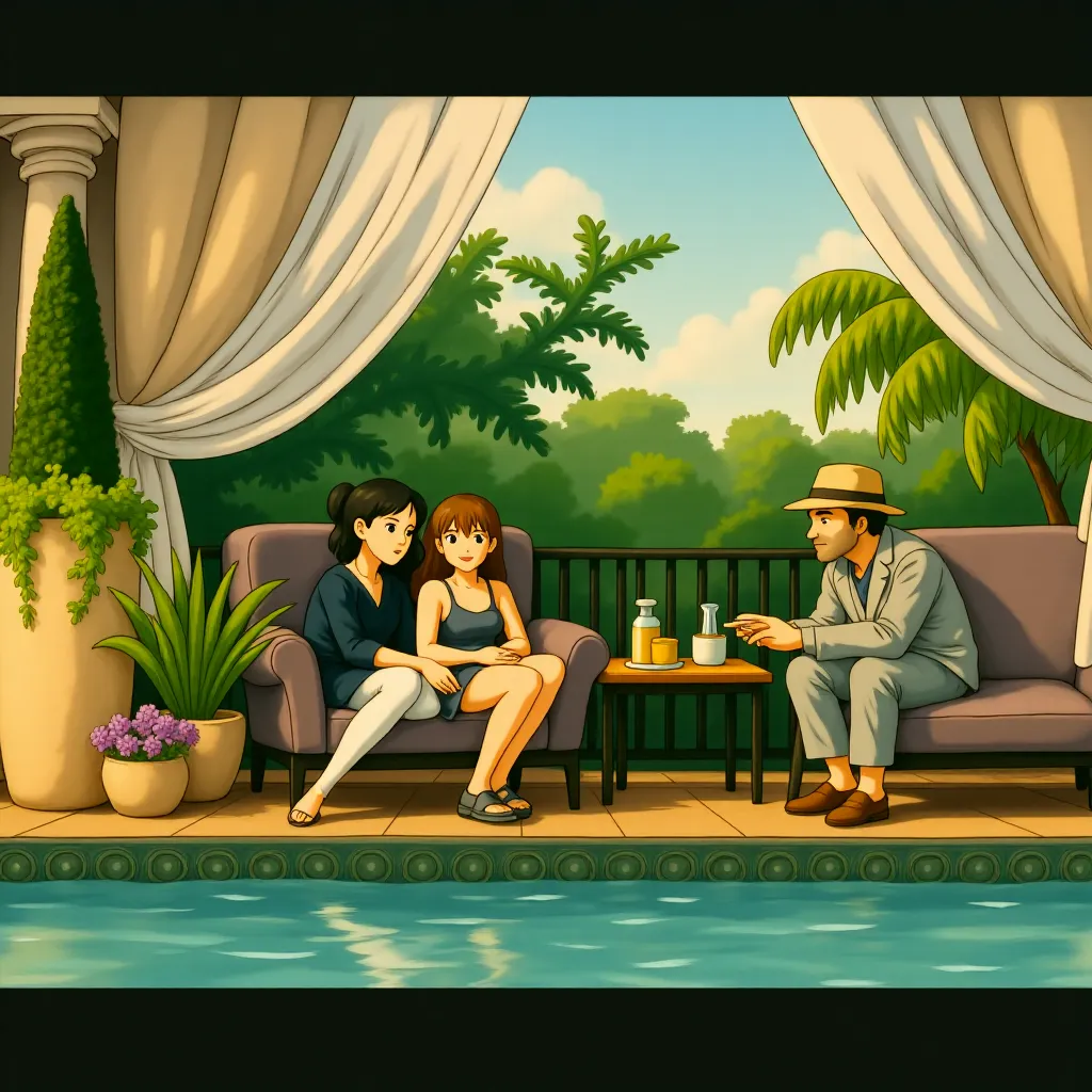 Jake Gyllenhaal, Rachel McAdams, and 50 Cent in Southpaw (2015) - Anime style