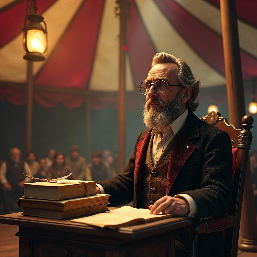 Scholarly Spectacle in a Circus Tent
