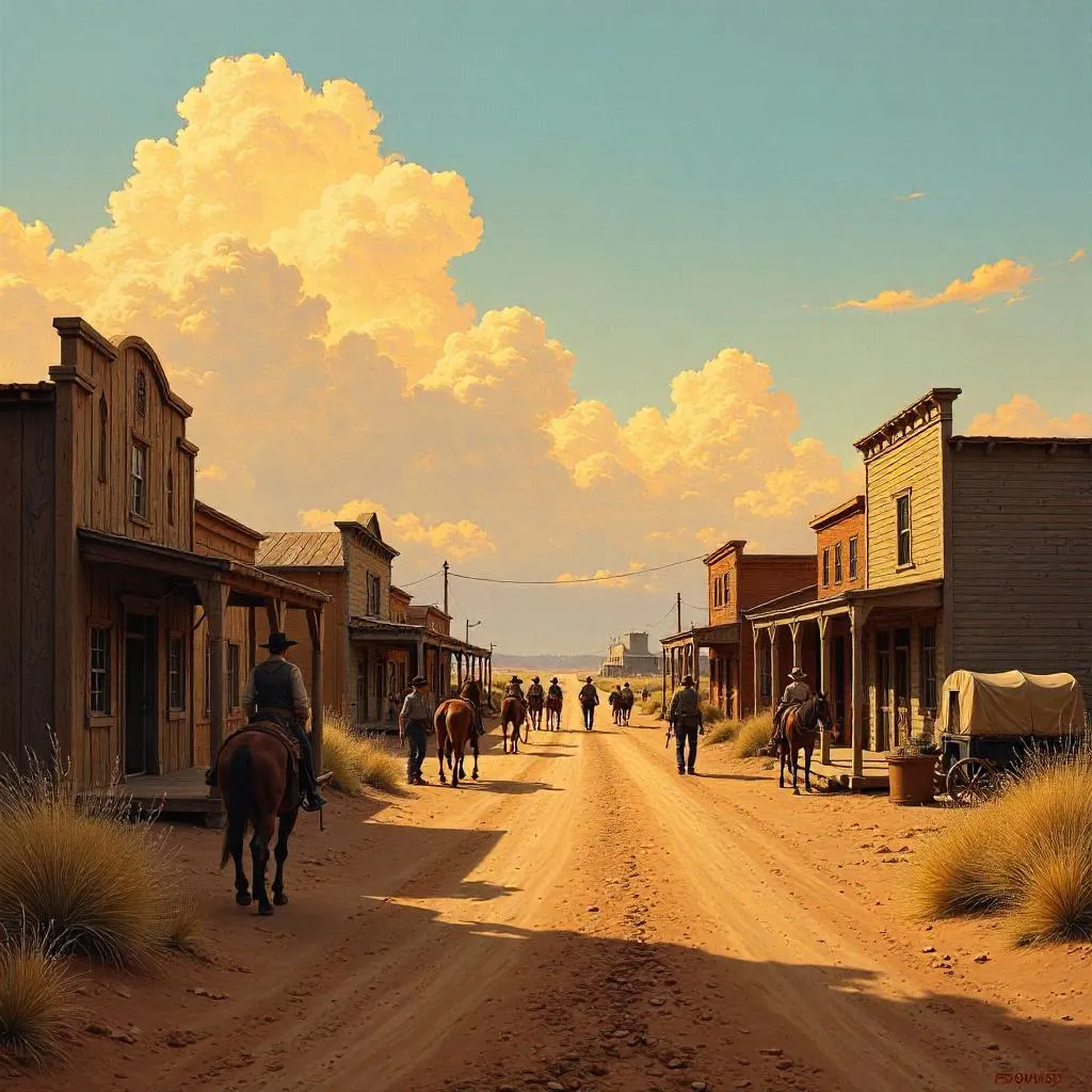 Dusty Dawn on Main Street: Wild West Village