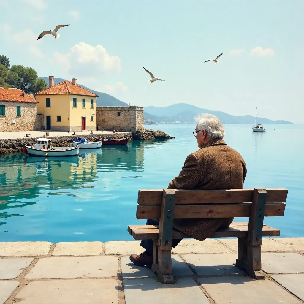 Quiet Harbor Reverie in Nuova Aquitania