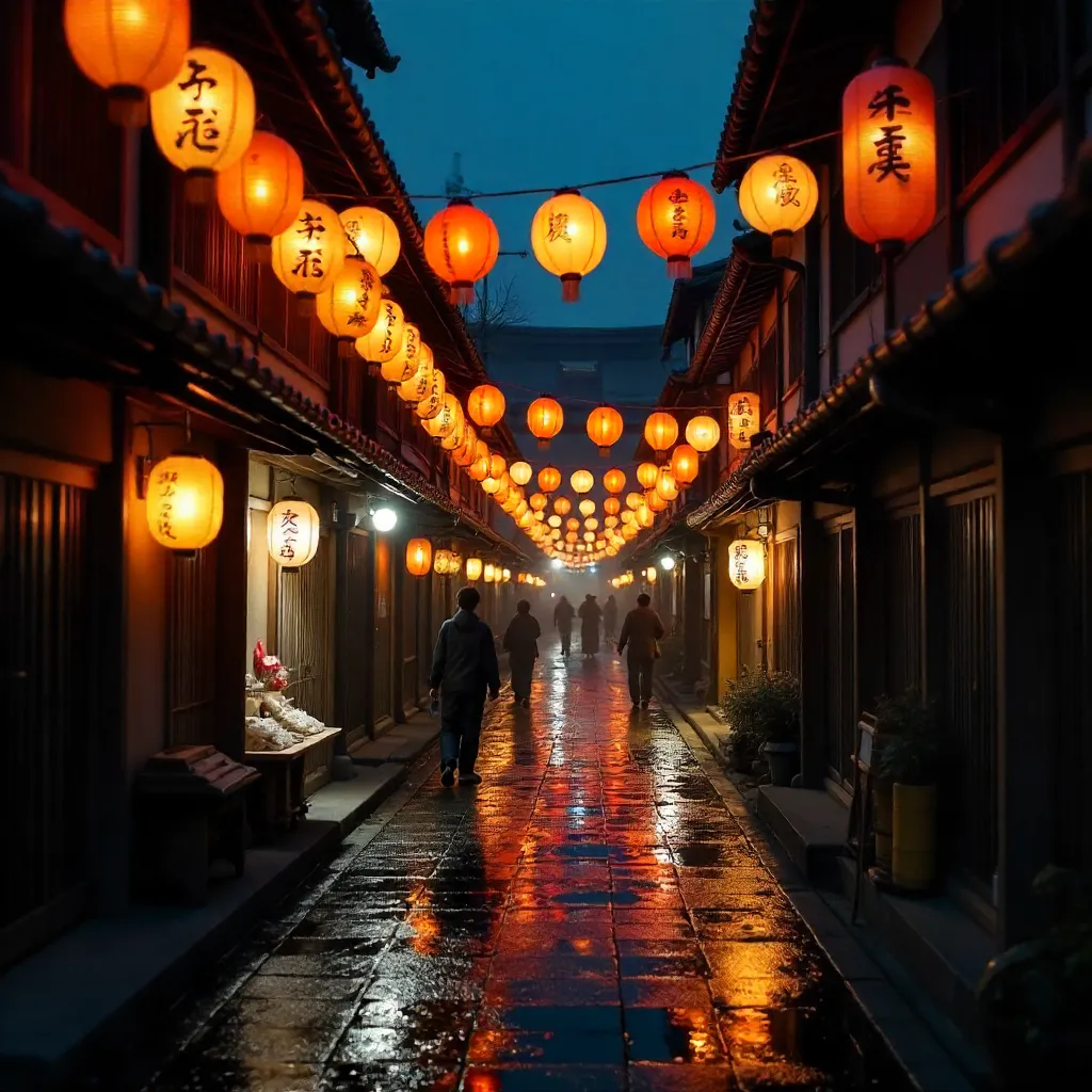 Kyoto Night Lanterns: A Glow of Heritage in Gion