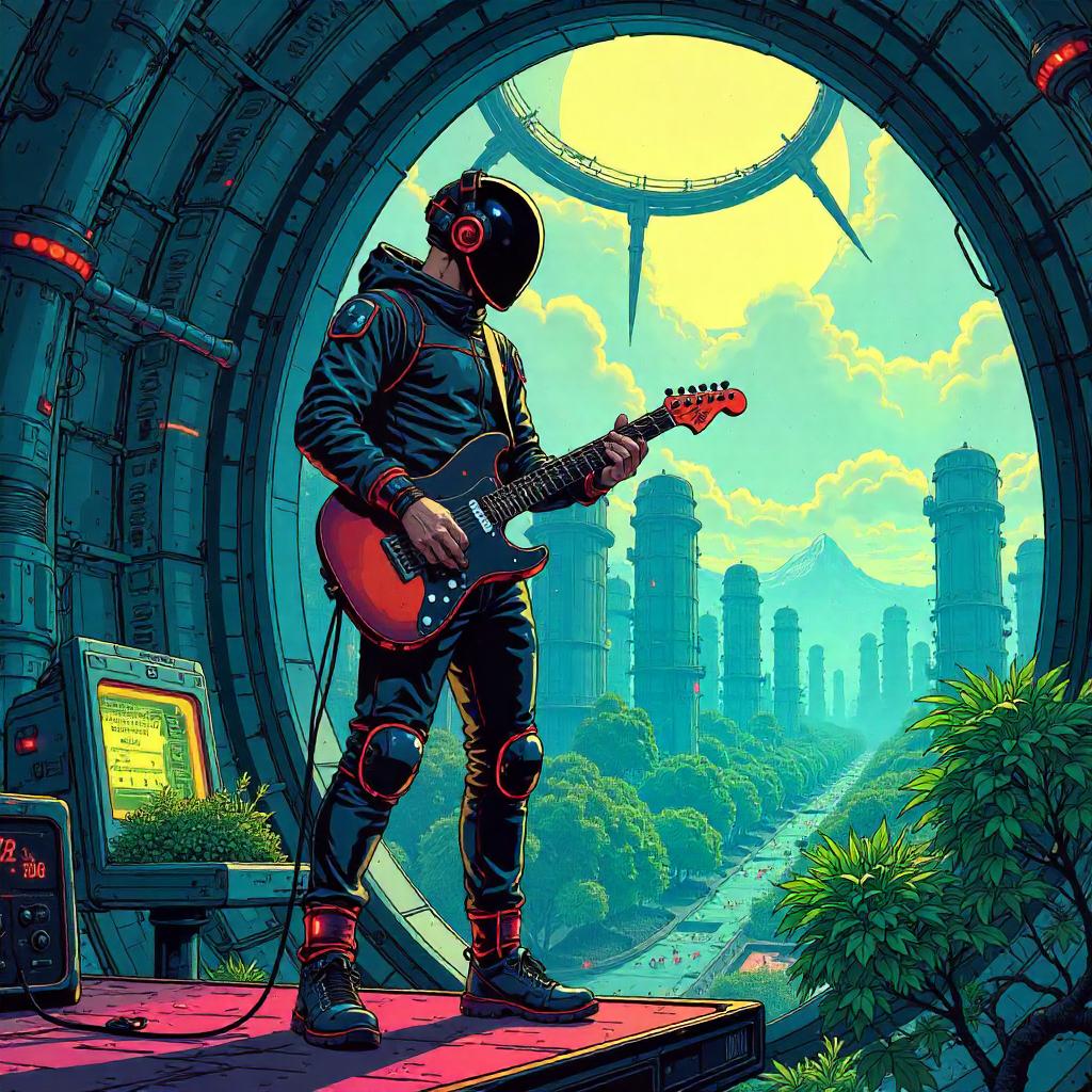 Thunderous Beats in a Terraforming Station