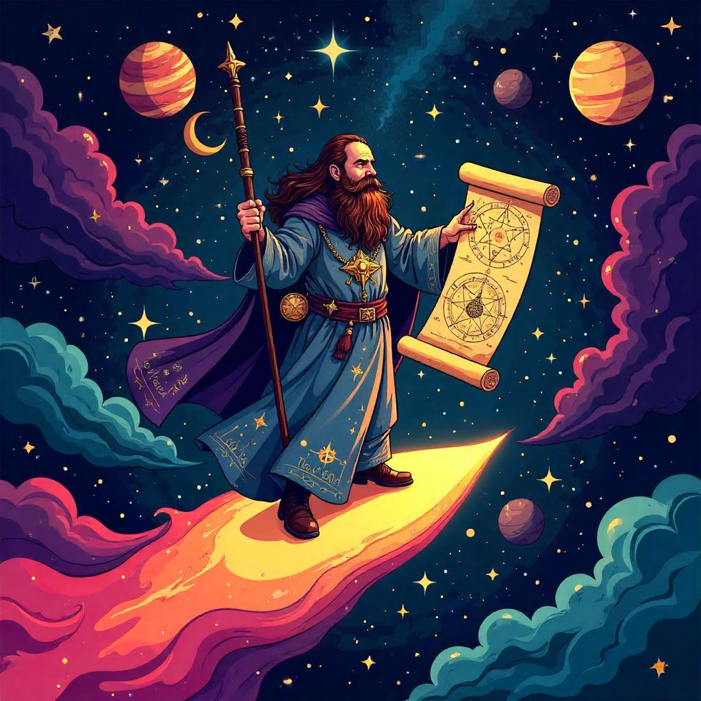 Prophet Among the Stars: A Cartoon Odyssey