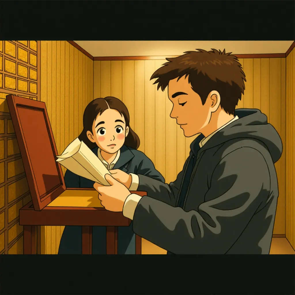 Kim Director and Clive Owen in Inside Man (2006) - Anime style