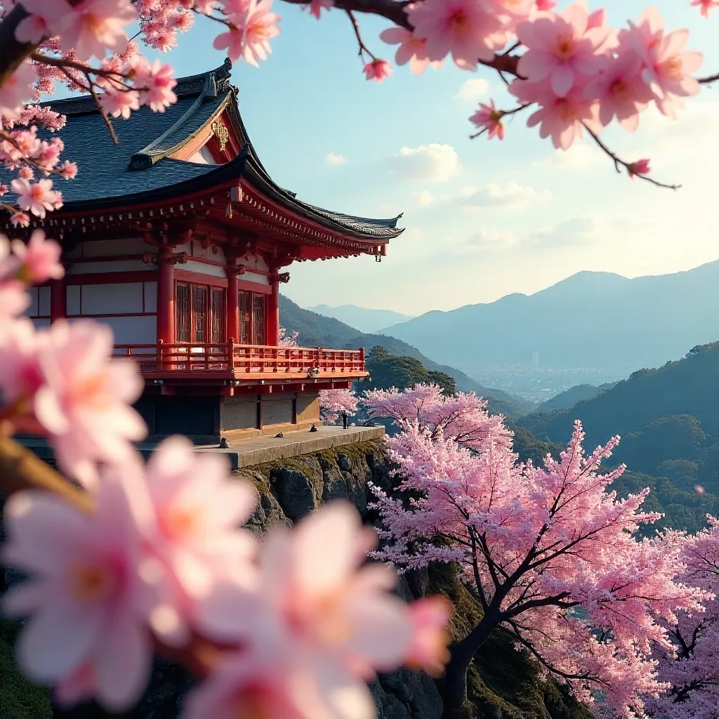 Kiyomizu-dera in Bloom: Kyoto Sakura View