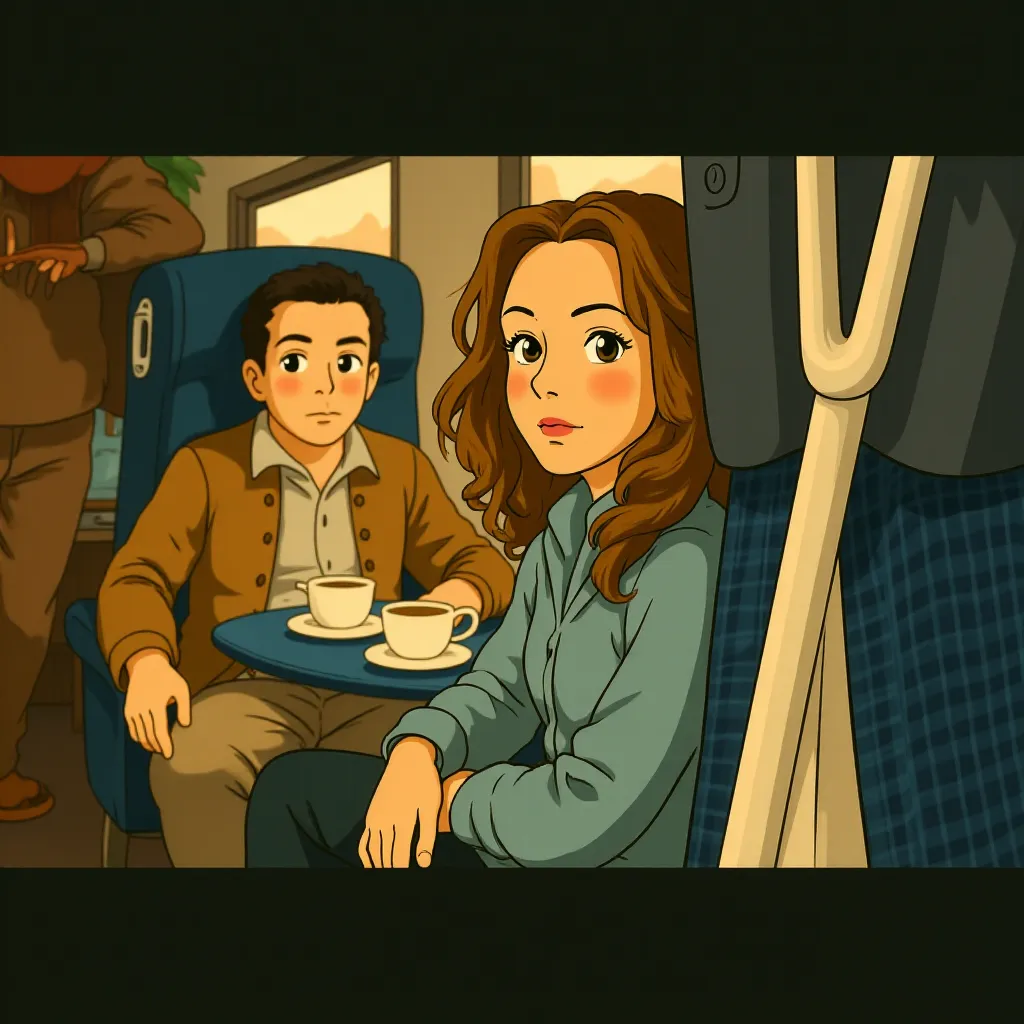 Jennifer Grey in A Real Pain (2024) - Anime style