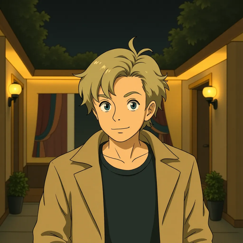 Judi Dench in Casino Royale (2006) - Anime style