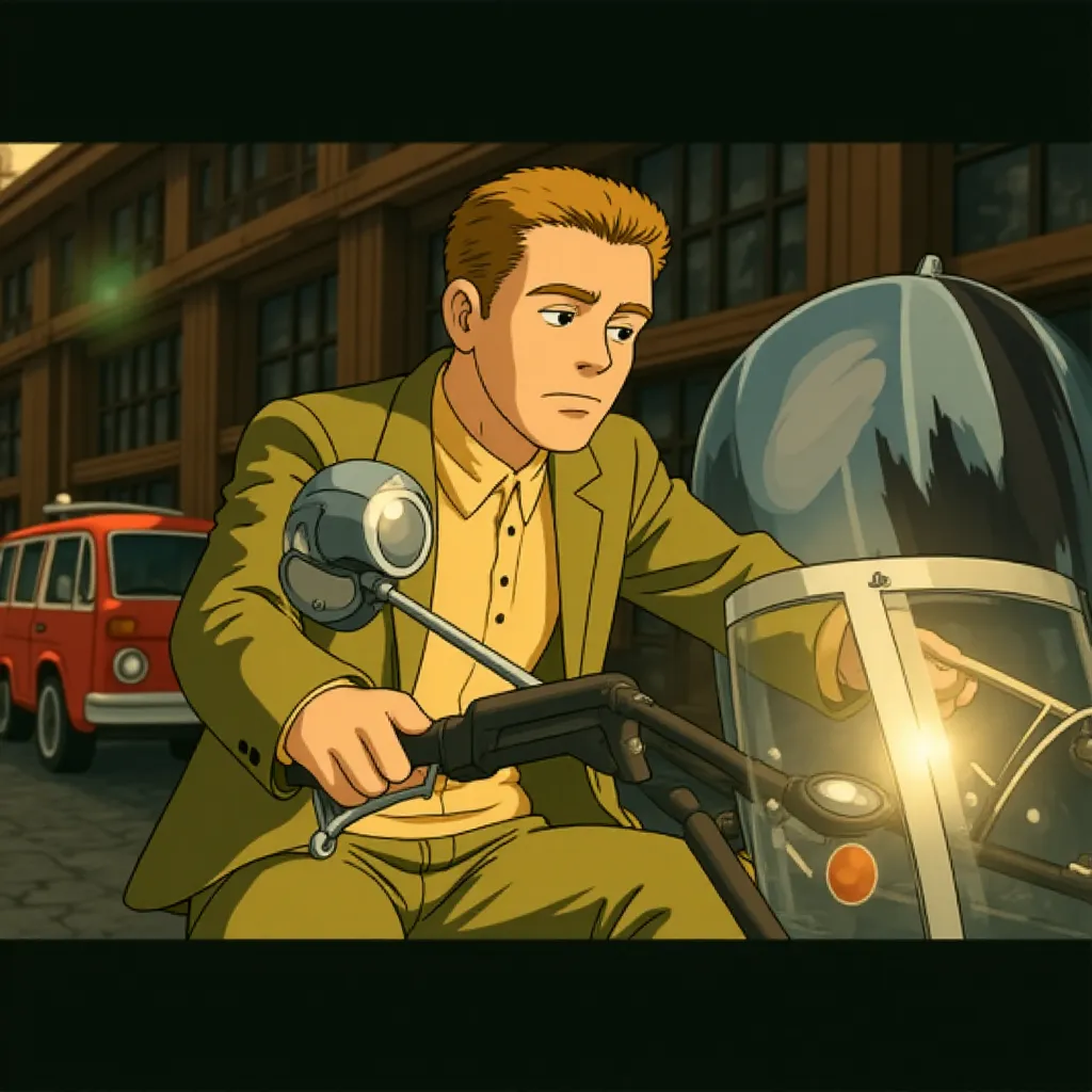 Boyd Holbrook in Indiana Jones and the Dial of Destiny (2023) - Anime style