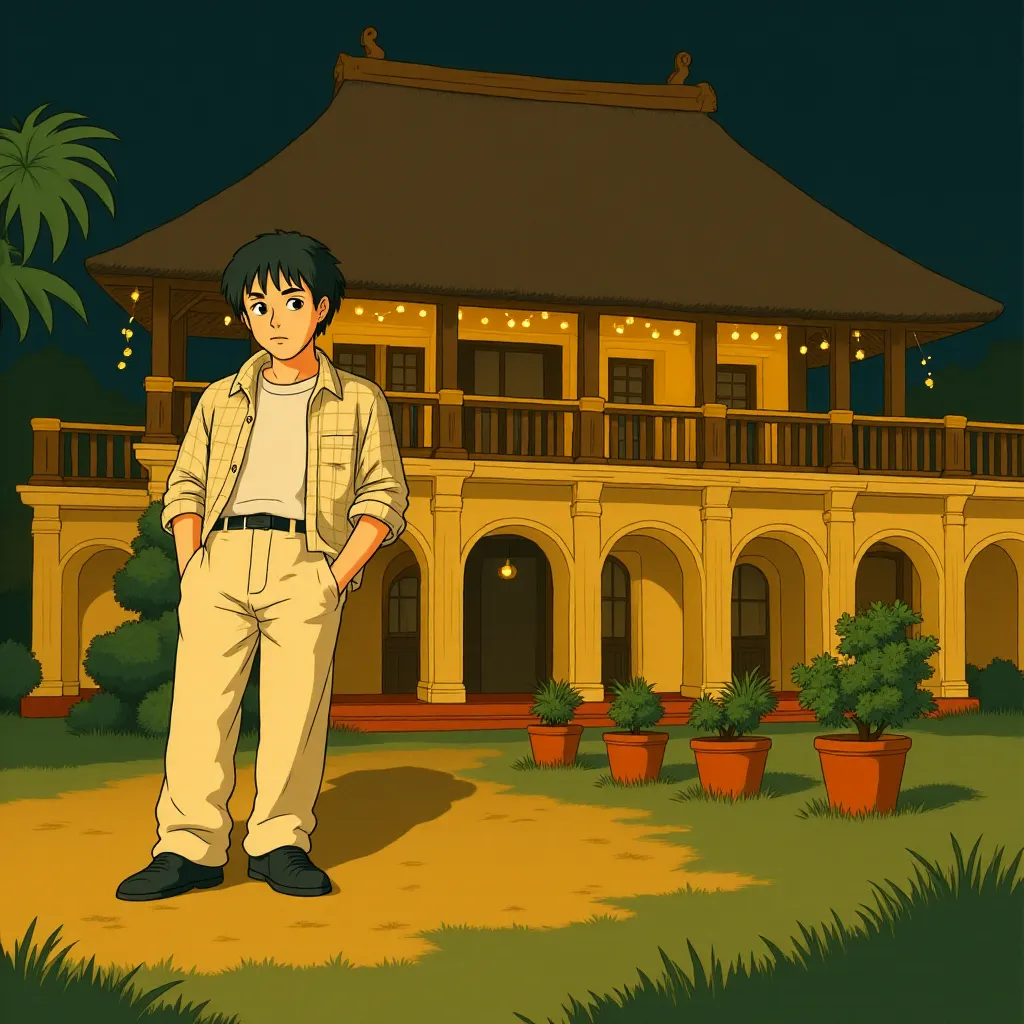 Param Sundari (2025) - Ghibli style