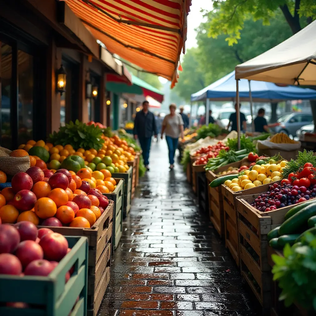 Seattle Farmers Market: Colorful Fresh Produce Bounty