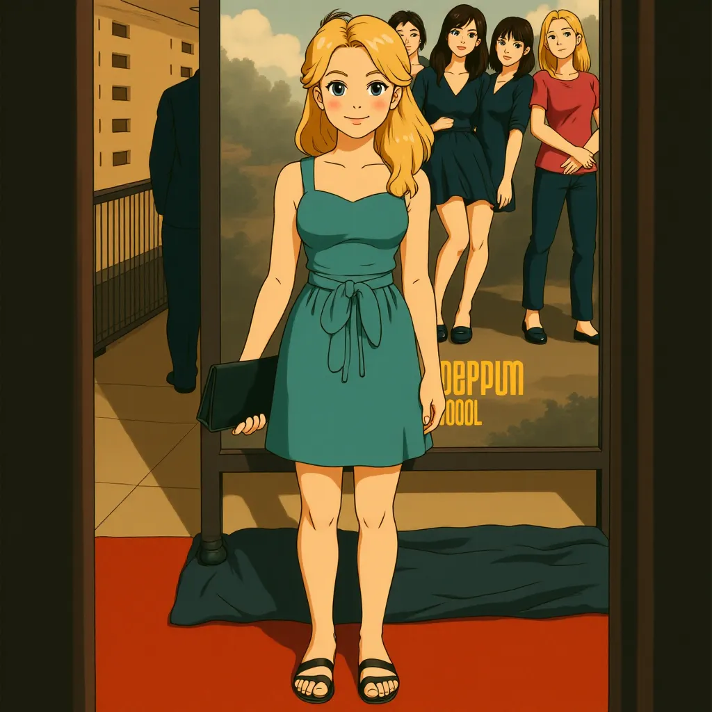 Kelli Goss in Pitch Perfect (2012) - Anime style
