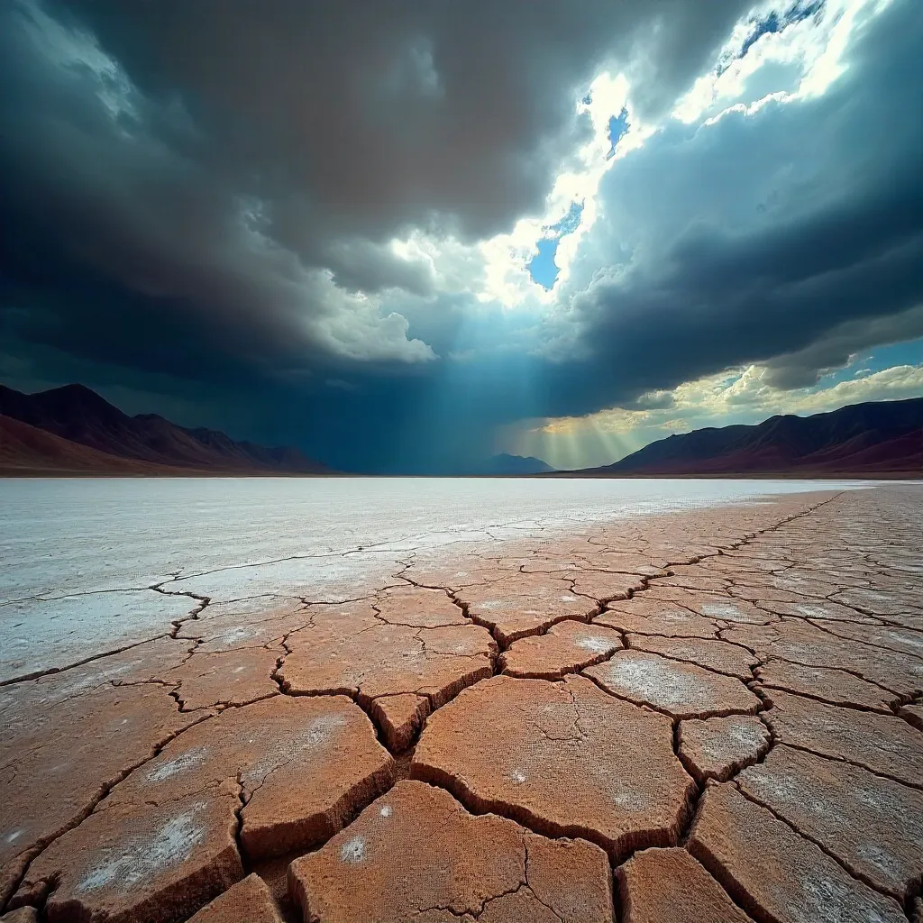 Dramatic Atacama Desert Panorama