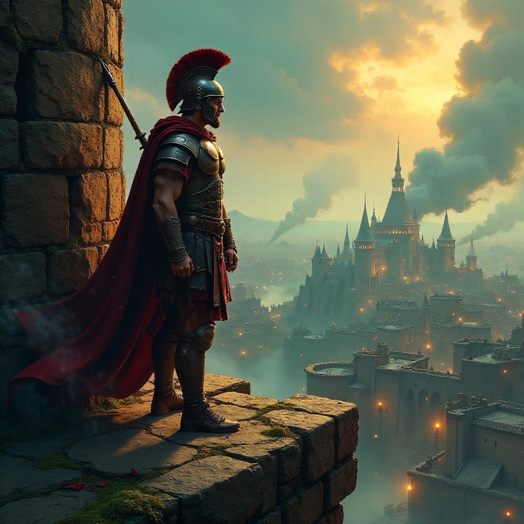 Towerbound Gladiator: Concept Art
