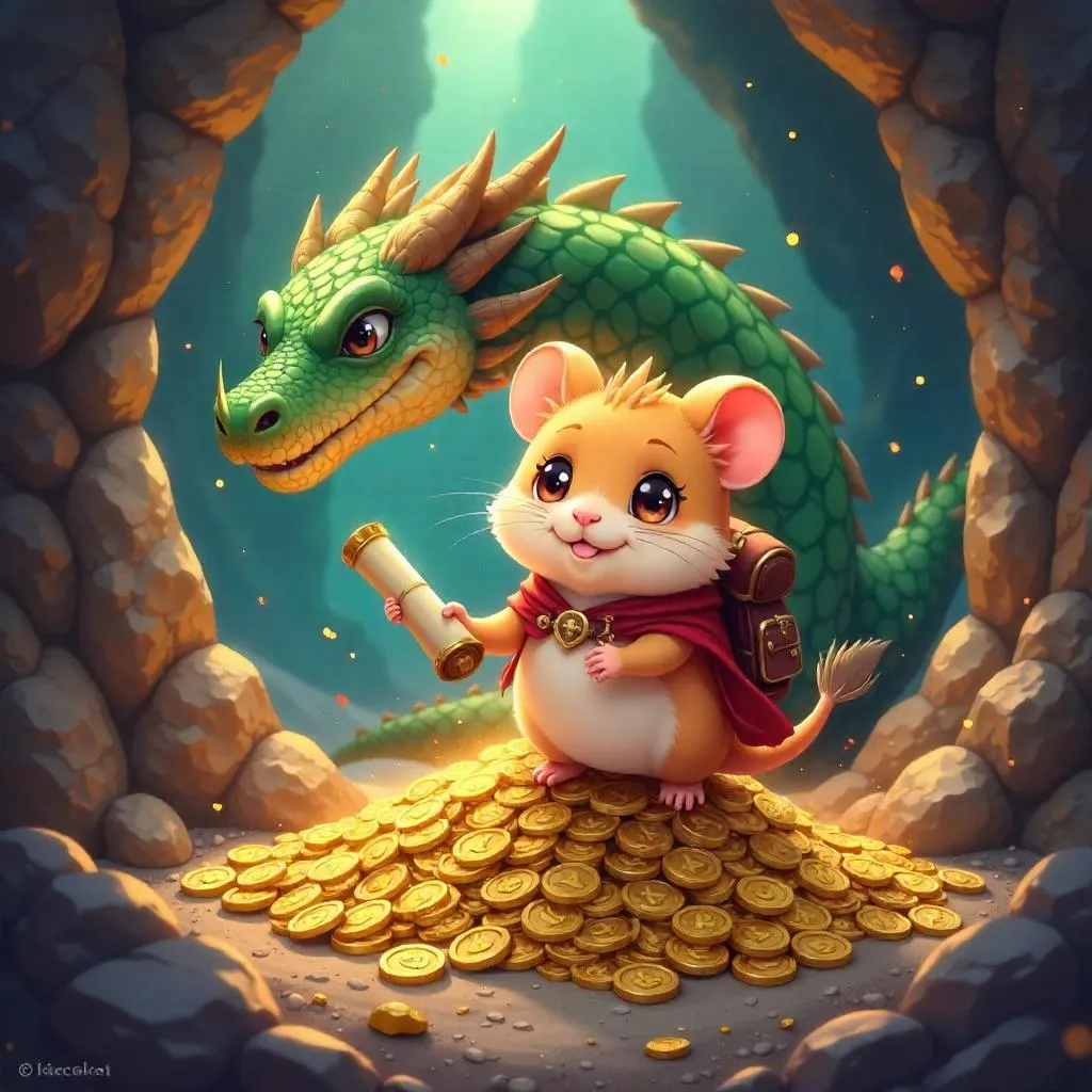 Hamster Explorer in a Dragon's Lair