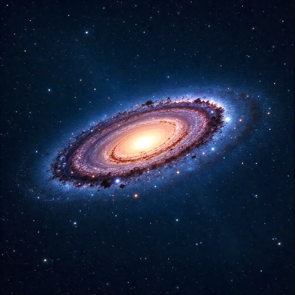 Andromeda in a Velvet Night Sky