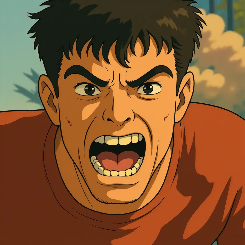 Harrison Ford in Captain America: Brave New World (2025) - Ghibli style