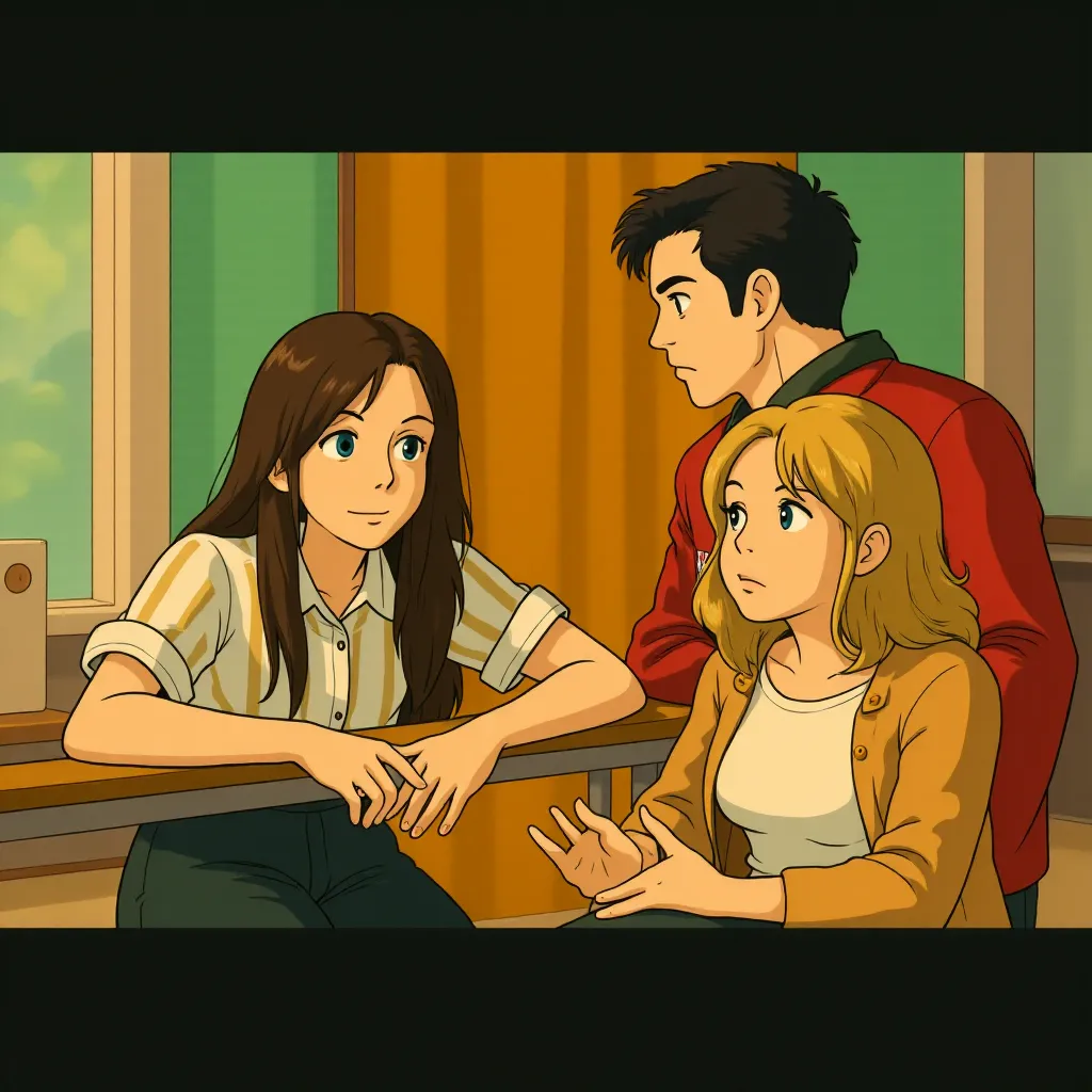 Sandra Bullock and Anne Fletcher in The Proposal (2009) - Anime style