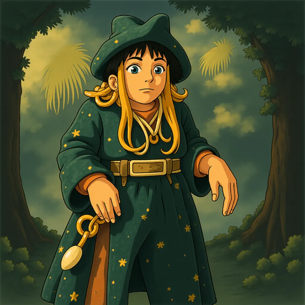 Bill Nighy in Pirates of the Caribbean: Dead Man's Chest (2006) - Anime style