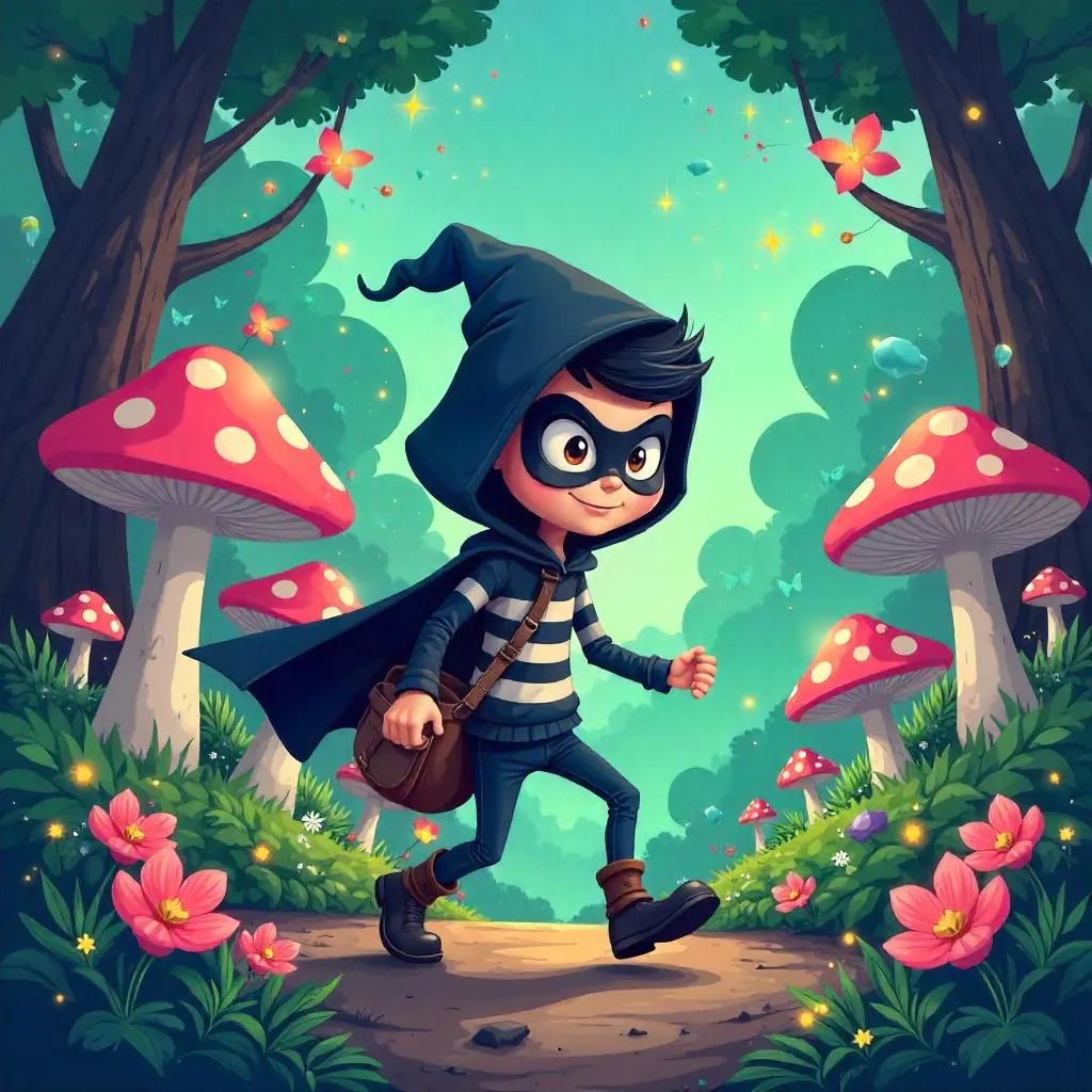 Sneaky Thief in Fairy Wonderland