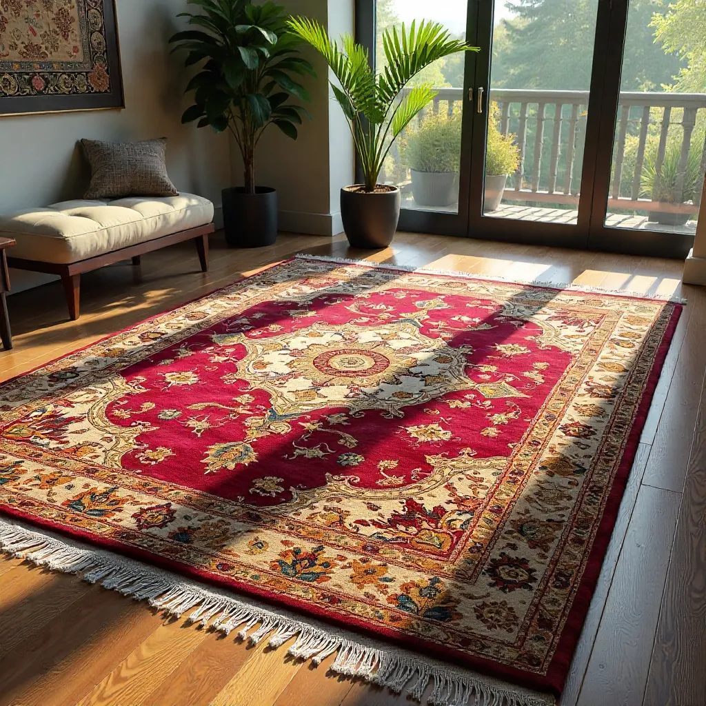 Vibrant Persian Rugs: Intricate Designs and Rich Textures
