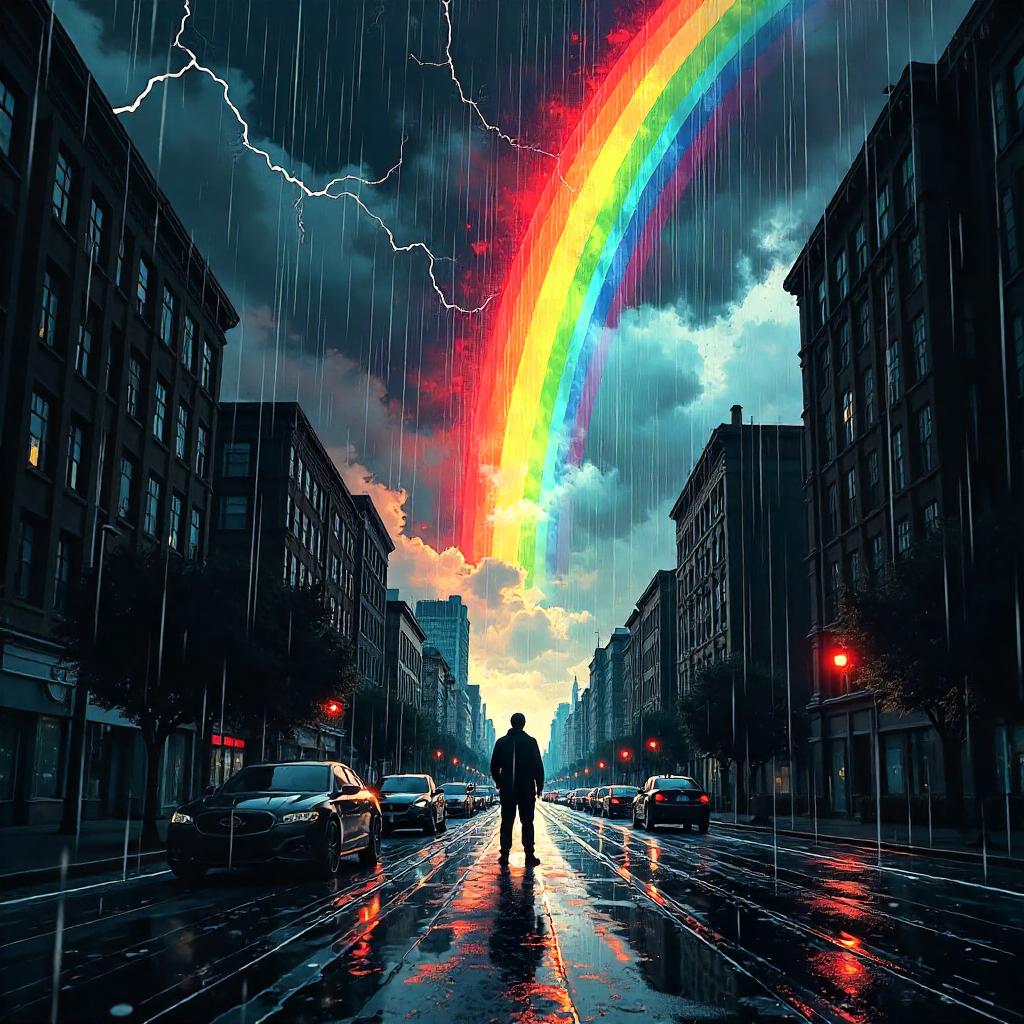 Rainbow in the Storm: Comic Book Thunder