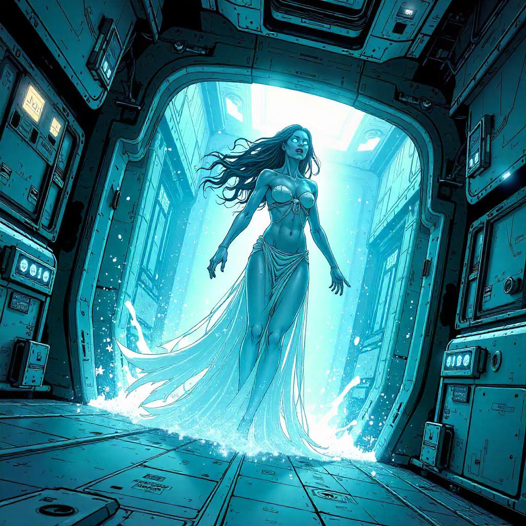 Banshee in a Cryogenic Chamber — Comic Splash