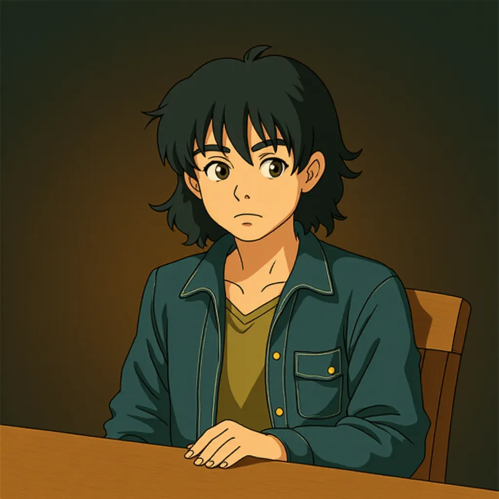 Edgar Ramírez in Emilia Pérez (2024) - Anime style