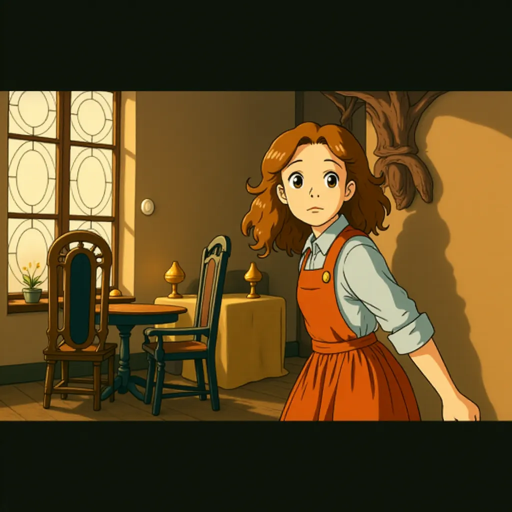 Dakota Blue Richards in The Golden Compass (2007) - Anime style