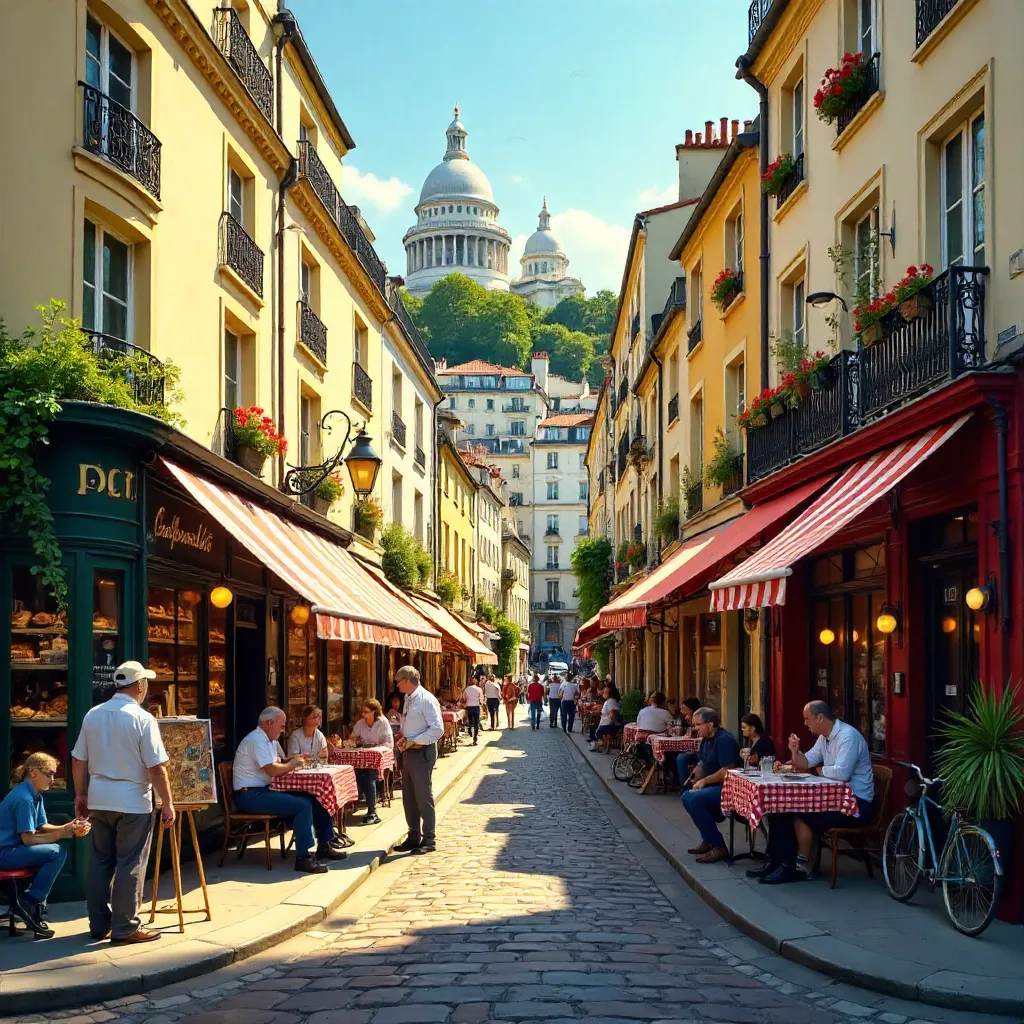 Montmartre Morning: Streets of Charm and Life