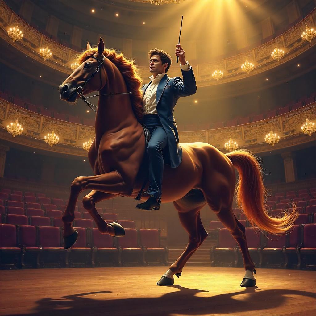 Centaur Maestro in a Grand Concert Hall