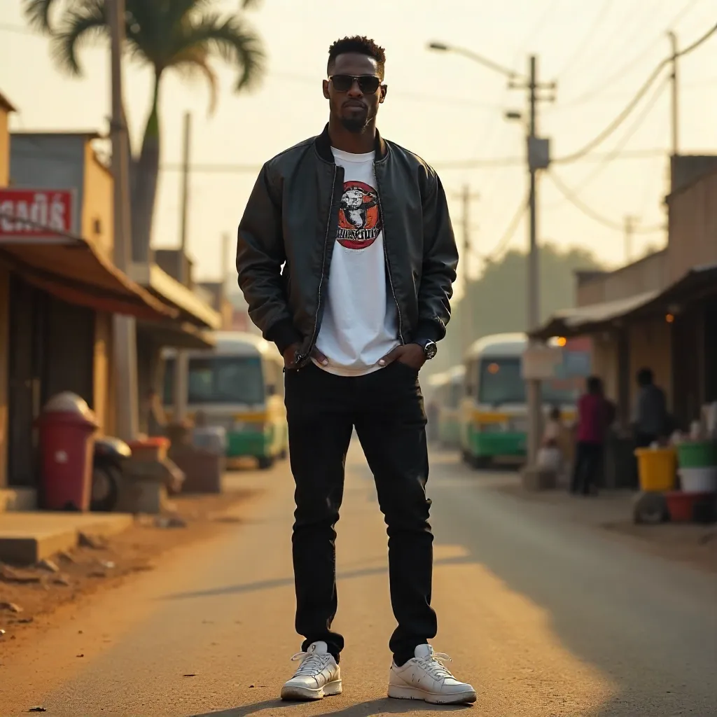 Confident Urban Style in Kaduna