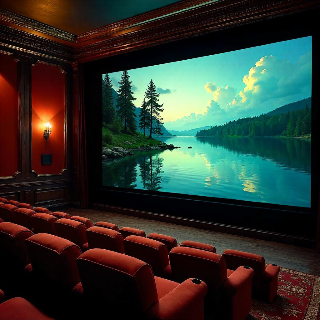 Oil Lake on the Cinema Screen