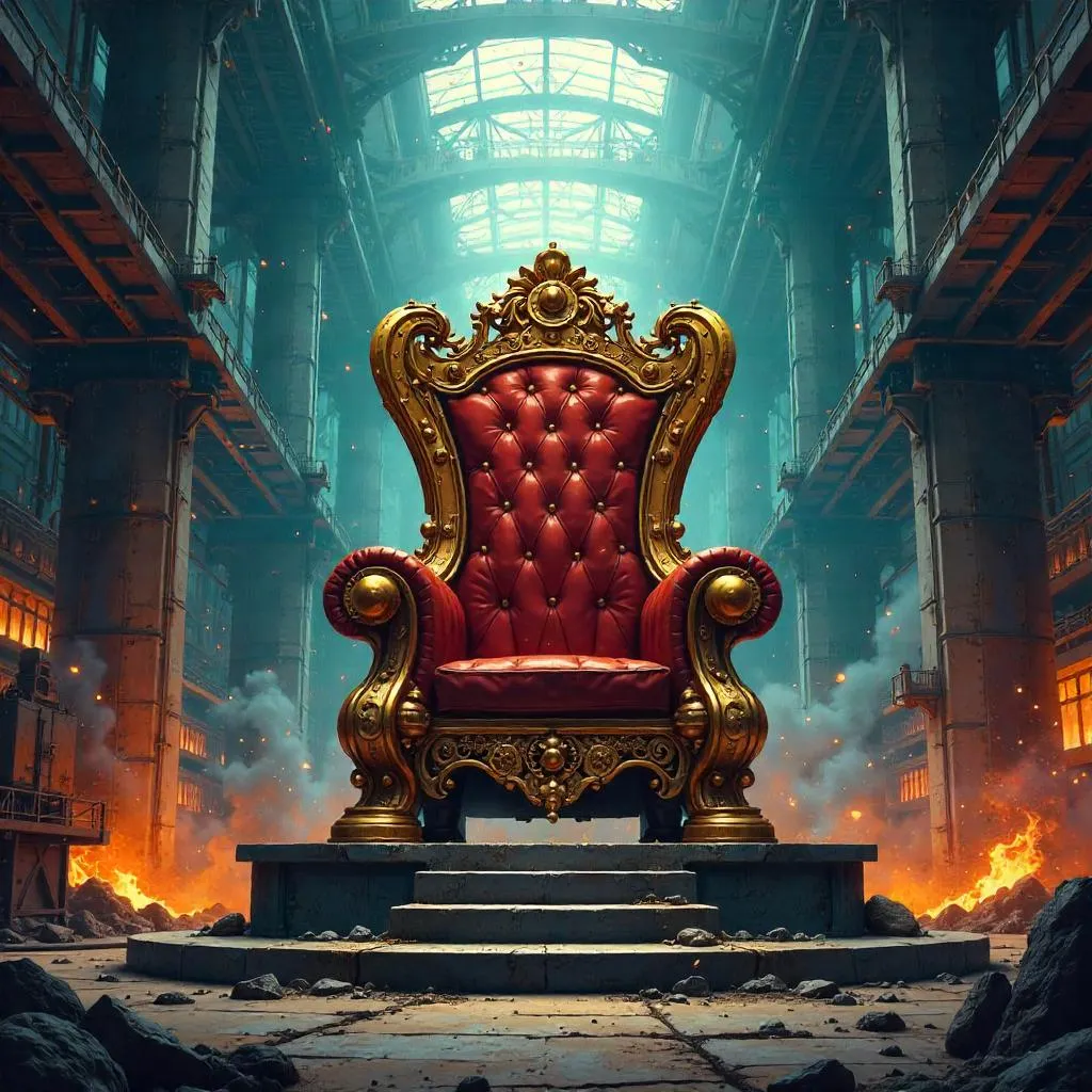 Gearbound Throne in the Steamworks