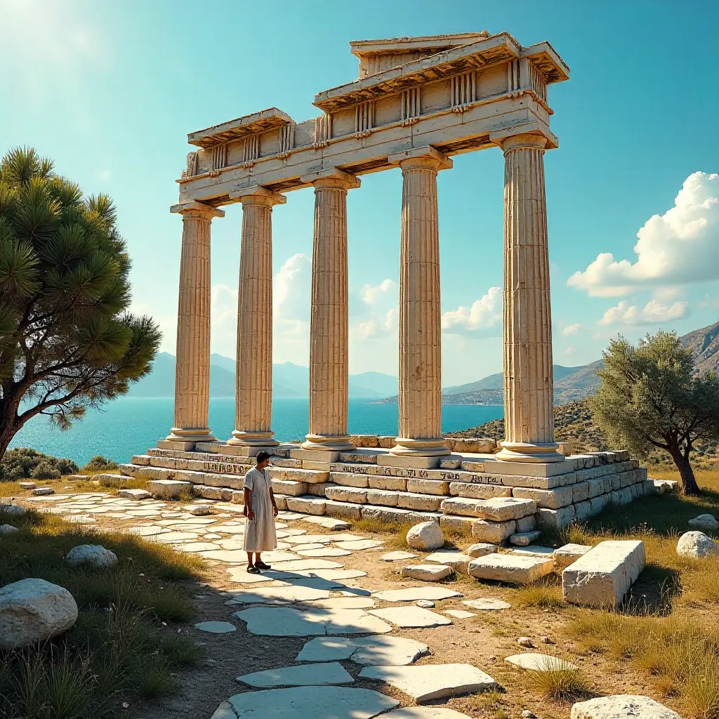 Exploring Behram's Ancient Greek Temple Ruins