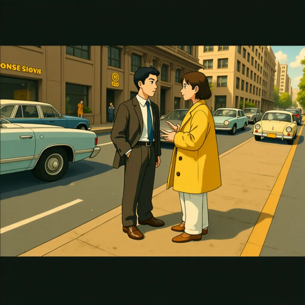Will Smith and Chris Gardner in The Pursuit of Happyness (2006) - Anime style