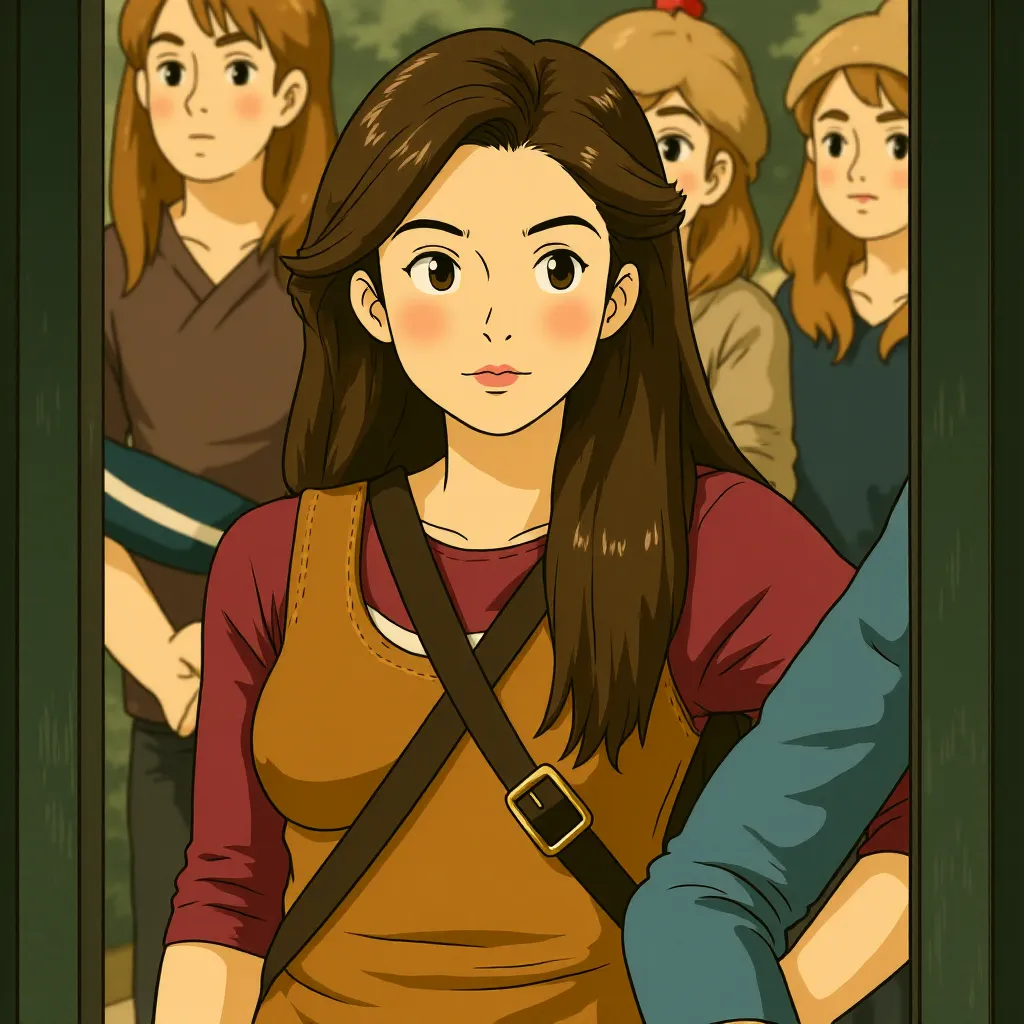 Alexandra Daddario in Percy Jackson & the Olympians: The Lightning Thief (2010) - Anime style