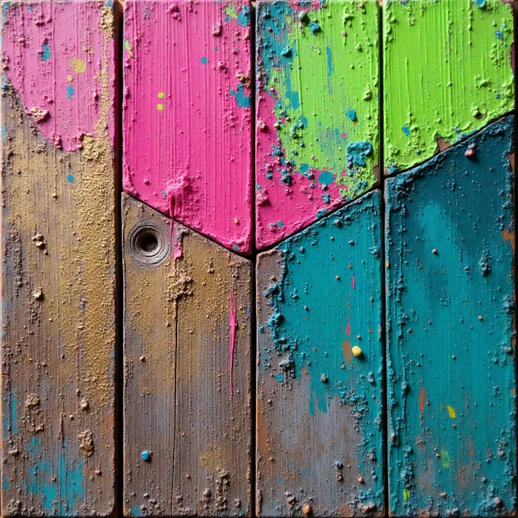 Abstract Artistic Wooden Board Free Stock Photo