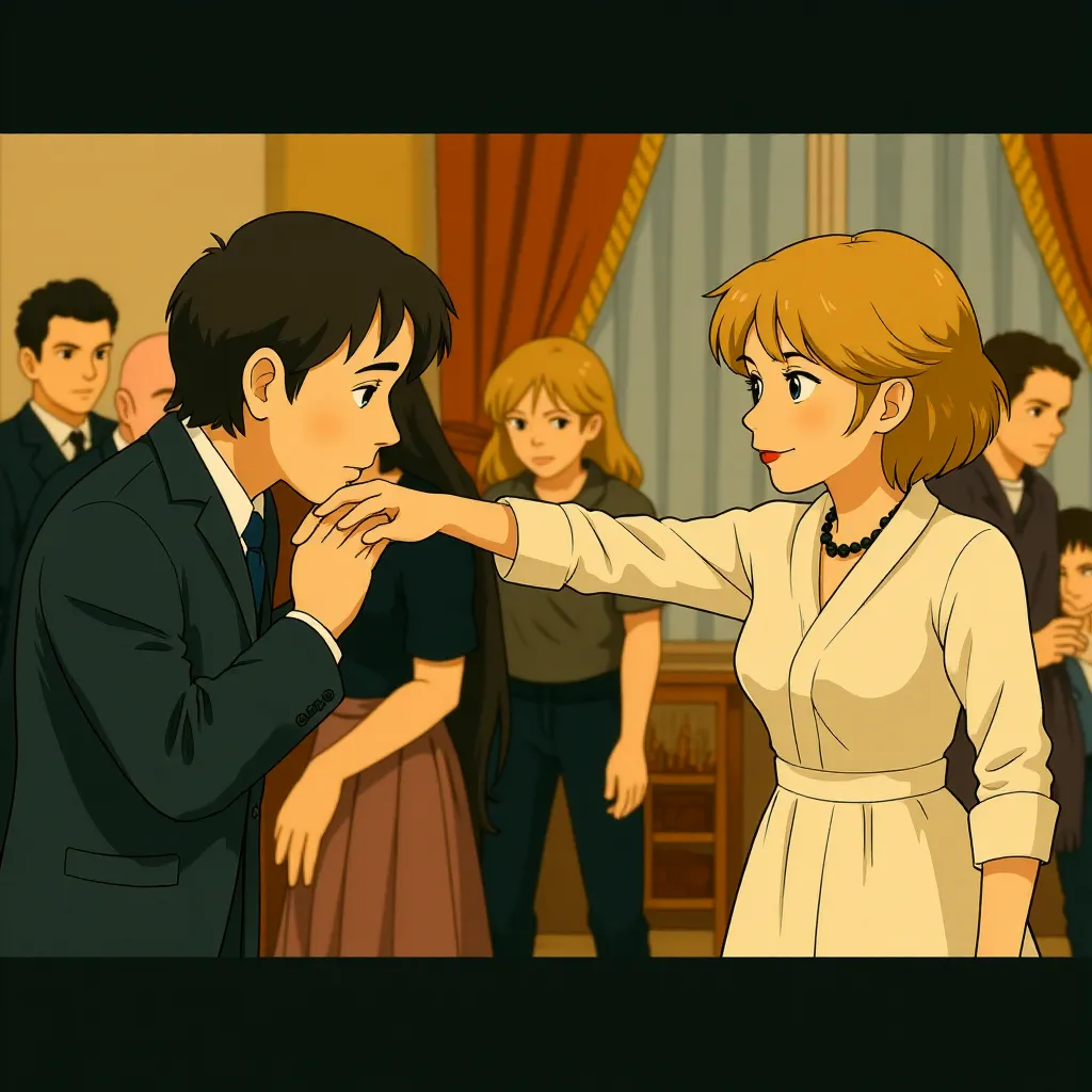 Helen Mirren and Brian Cox in RED (2010) - Anime style