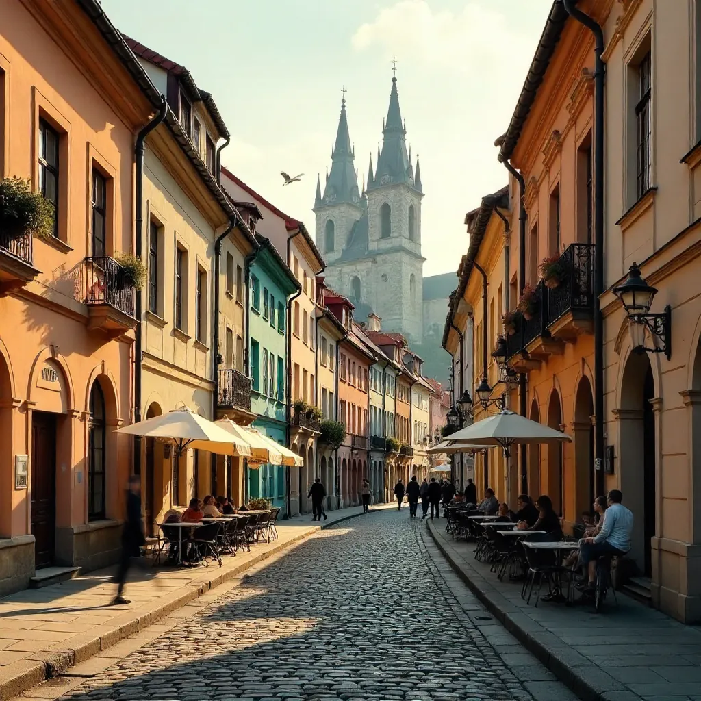 Timeless Brno: Colorful Historic Streets