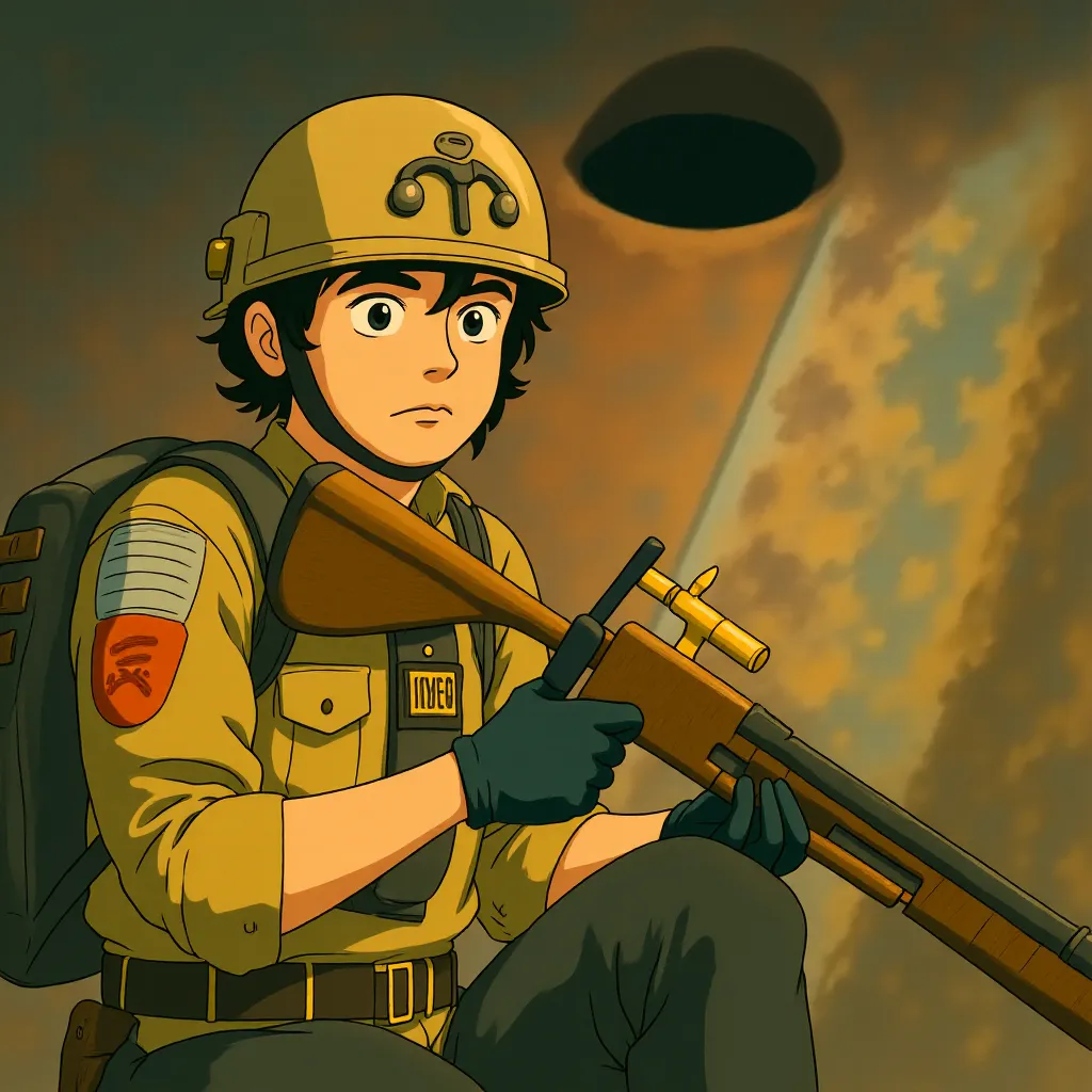 Jake Gyllenhaal in The Covenant (2023) - Anime style