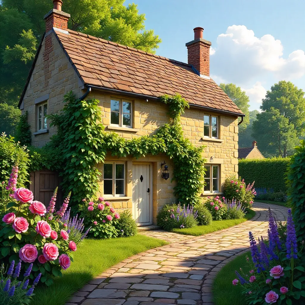 Stone Cottage of Malmesbury in Bloom
