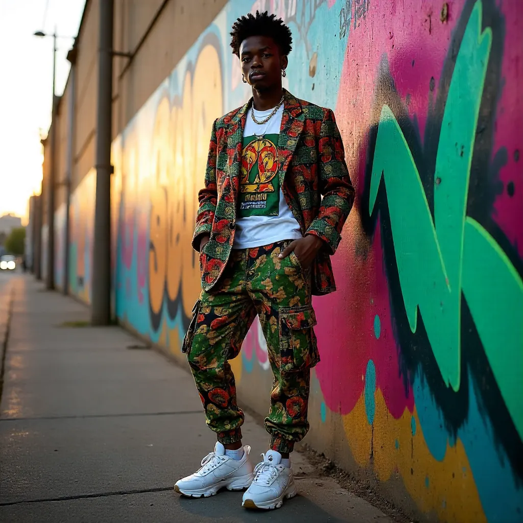 Vibrant Street Art Chic in Johannesburg