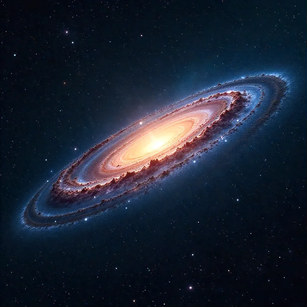 Andromeda Jewel: A Breathtaking Deep-Space Vista