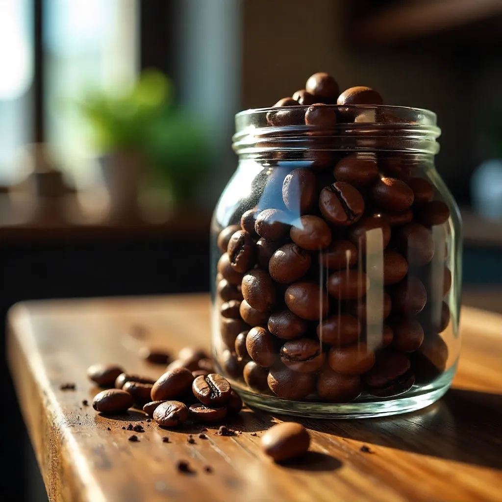 Macro Roast in São Paulo: Beans in a Jar