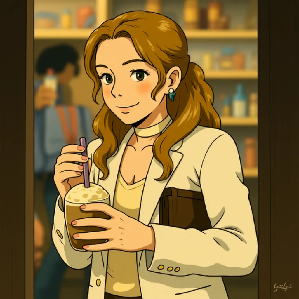 Kate Winslet in The Holiday (2006) - Anime style