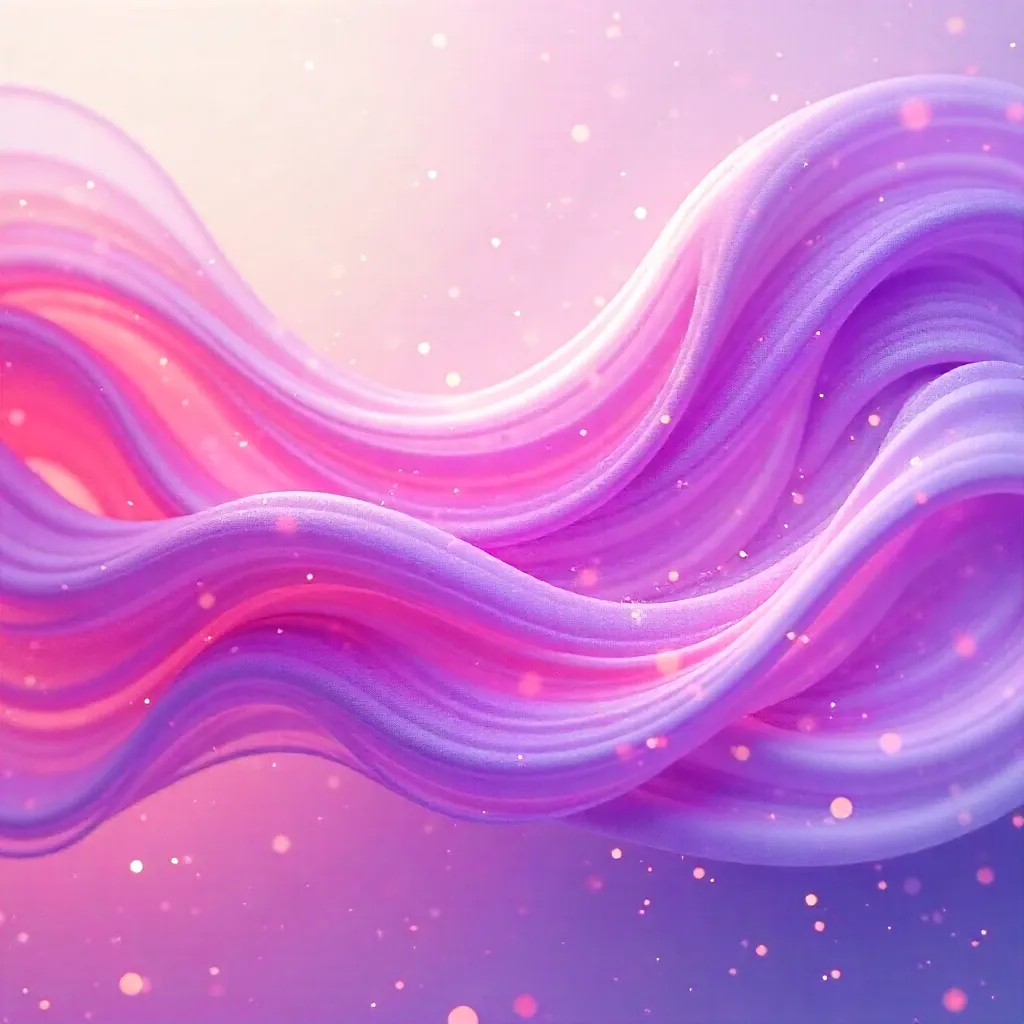 Fluid Gradient Dream: Pink to Purple Flow