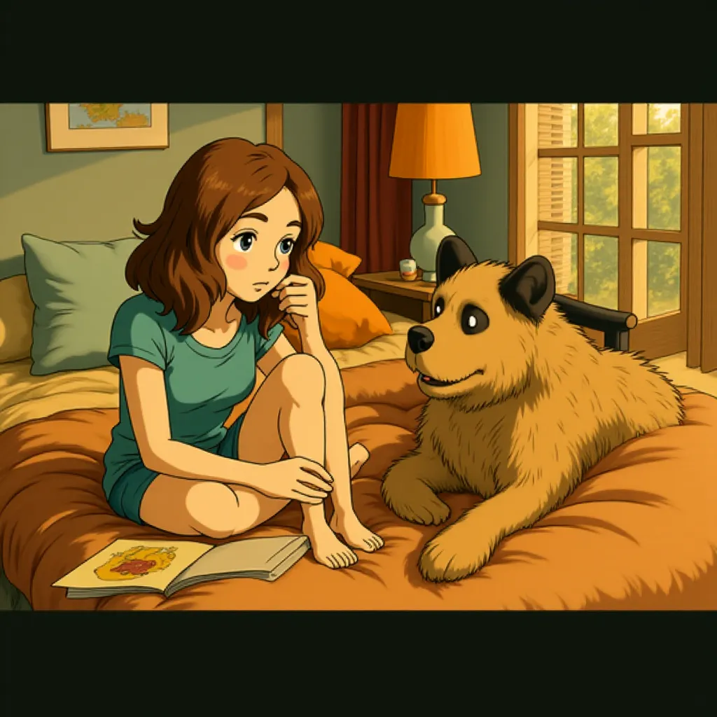 Emma Stone in Easy A (2010) - Anime style